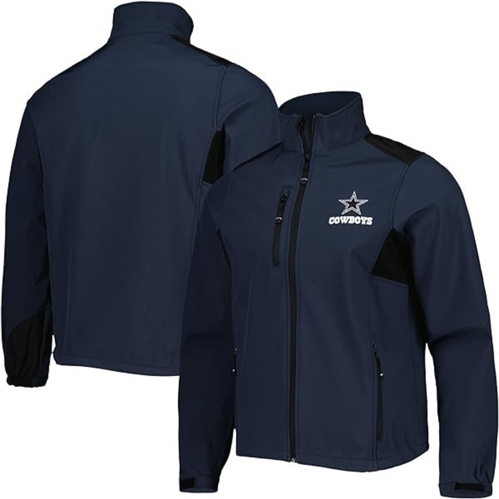 Dallas Cowboys Authentic Apparel Men's Full Zip Jacket NFL‎ - Size 2XL